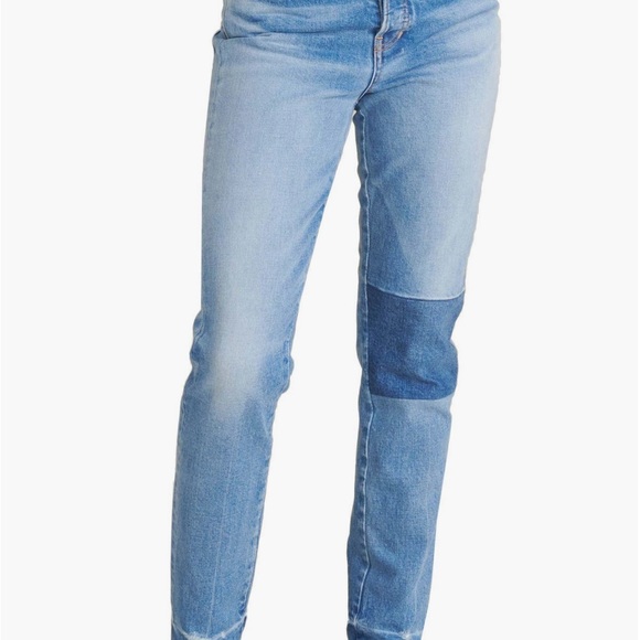 Veronica Beard Light Blue Straight Leg Denim Jeans - Picture 1 of 11